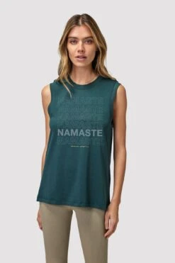 Spiritual Gangster Namaste Irina Muscle Tank