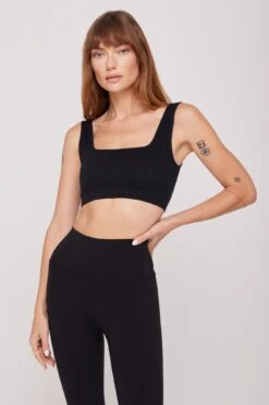 Spiritual Gangster Amara Seamless Wide Rib Bra