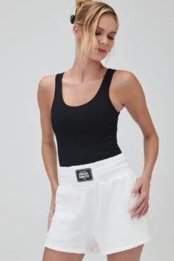 Spiritual Gangster Smocked Waist Short