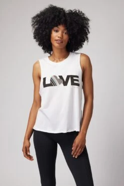 Spiritual Gangster Love Heart Gigi Muscle Tank
