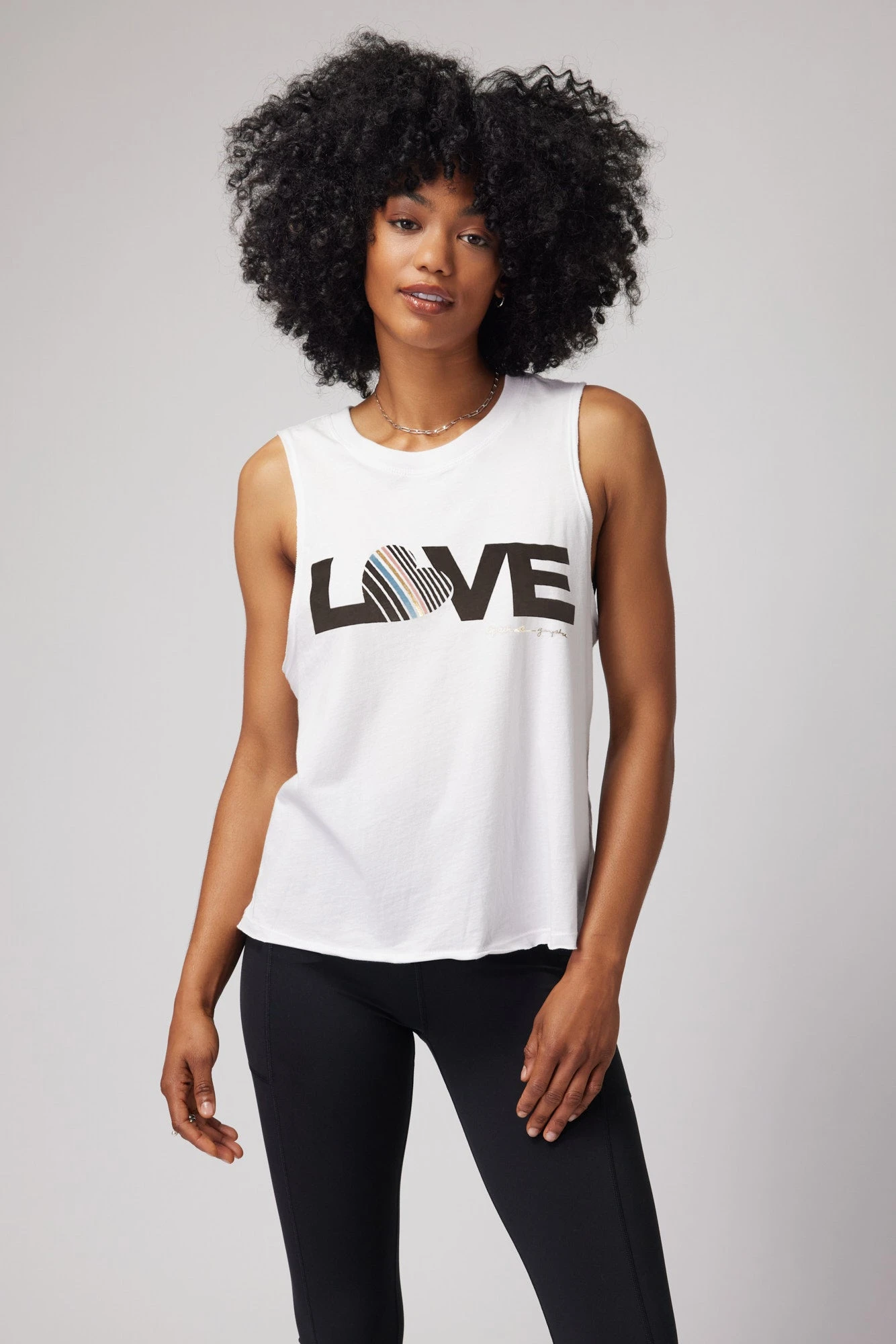 Spiritual Gangster Love Heart Gigi Muscle Tank