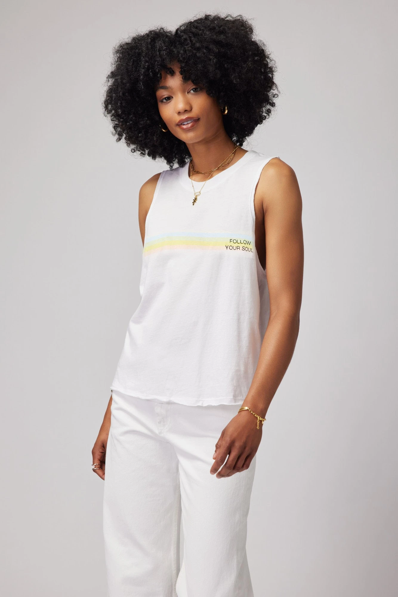 Spiritual Gangster Soul Gigi Muscle Tank