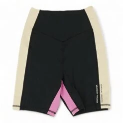 Spiritual Gangster Black Color Block Embody Active Shorts