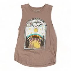 Spiritual Gangster Brown Graphic Tank