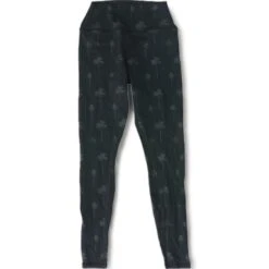Spiritual Gangster Black Tropical Intent Leggings