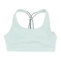 Spiritual Gangster Green Solid Studio Dream Sports Bra