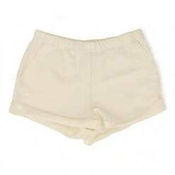 Spiritual Gangster White Solid Active Shorts