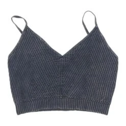 Spiritual Gangster Charcoal Solid Bra