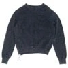 Spiritual Gangster Navy Solid Directional Rib Crewneck Sweater