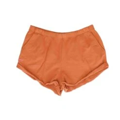 Spiritual Gangster Orange Solid Lounge Active Shorts